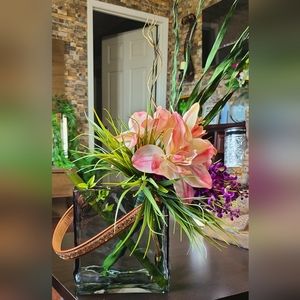 Handmade Real-to-touch Floral Centerpiece